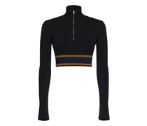 Langärmeliger Rollkragenpullover