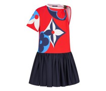 Game On Asymmetrisches Babydoll-Kleid