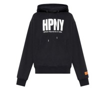 Hoodie mit Logodruck