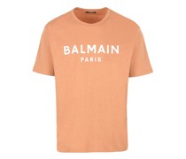T-Shirt mit aufgedrucktem Balmain-Logo