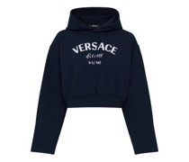 Besticktes Sweatshirt Versace Milano Logo