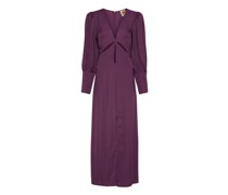Langes Kleid Burgundy