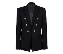 Zweireihiger Wollblazer