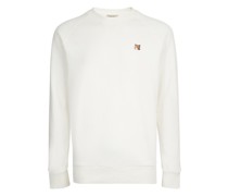 Sweatshirt mit Patch Fox Head
