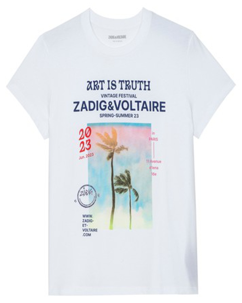 Zadig&Voltaire Damen T-Shirt Zoe