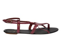 Flache Sandalen