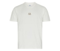 24/1 Jersey-T-Shirt mit 3-Karten-Kunstdruck