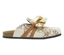 Chain Loafer Mules