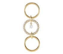 Mono-Ohrring Padam mit einem Diamanten