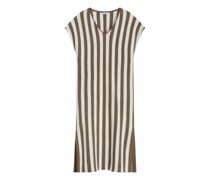 T-Shirt Kleid mit V-Ausschnitt
