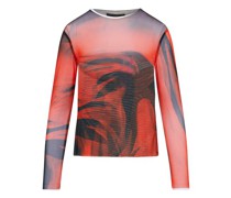 Langarm-T-Shirt Mesh