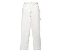 Utility-Jeans mit Kreidekanten