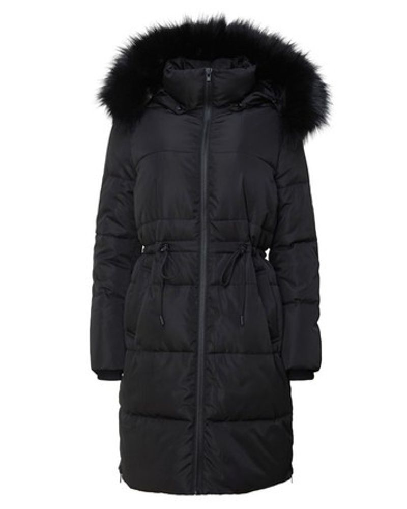 APPARIS Damen Mina Alltagstaugliche lange Puffer-Jacke
