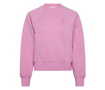 Sweatshirt mit Rundhalsausschnitt Ton in Ton ADC