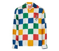 Langarmhemd Cuban Collar
