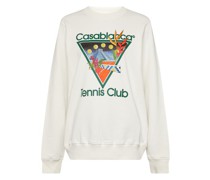 Bedrucktes Sweatshirt mit Tennisclub-Icon