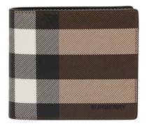 Exaggerated Check Brieftasche mit Klappe