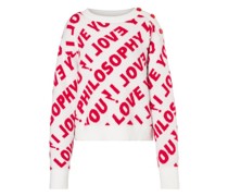 Superweicher Pullover I Love You Philosophy
