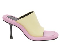 Bumper-Tube Leather Mules