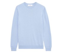 Herrenpullover mit Rundhalsausschnitt, Kaschmir