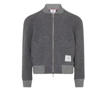 Gestreifte Bomberjacke