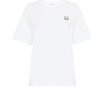 Komfort-T-Shirt mit Bold Fox Head-Aufnäher
