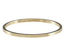 1g brushed yellow gold wedding collection ring