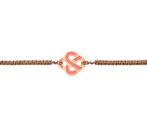 Armband Cœur Entrelacé Émail