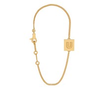 Alphabet U Armband