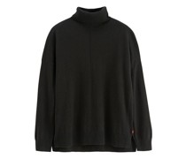 Lässig geschnittener Rollkragenpullover