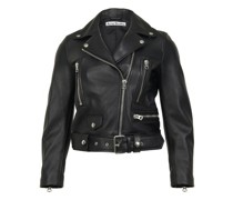 Lederjacke