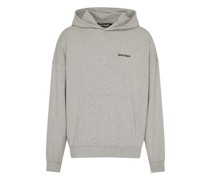Hoodie mit Logo-Stickerei