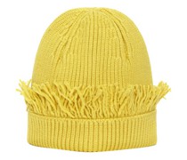 Beanie With Fringe Detail