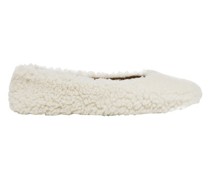 Shearling-Ballerinas Nina