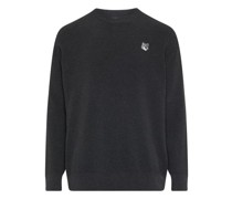 Pullover Fox head patch relax fit