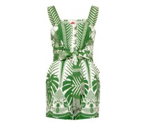 Kurzer Jumpsuit mit Motiv