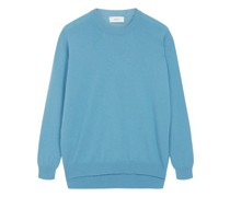 Kaschmirpullover mit Rundhalsausschnitt