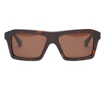 Viereckige Sonnenbrille