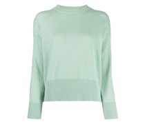 Kaschmirpullover mit Rundhalsausschnitt