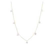 Halskette Danaé mit sieben hängenden Diamanten 0,24