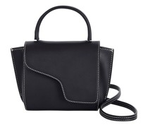 Mini-Handtasche Montalcino Leder mit Kontrastnähten