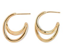Ohrringe Initial Hoop