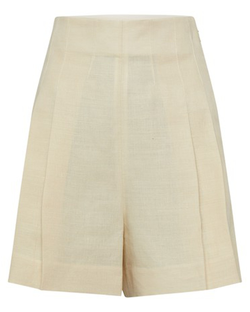Chloé Damen Leinen Shorts