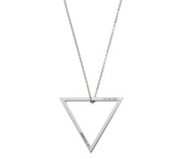 Halskette Dreieck le 1,7g Silber 925 glatt poliert