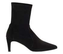 Socken-Stiefeletten mit Absätzen