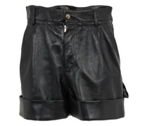 Leder-Shorts