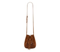 Bucket Bag mit Laser-Blättern