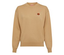 Pullover mit Logo Crest