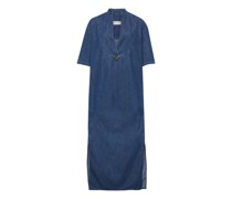 Langes Jeanskleid