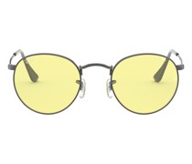 Runde Sonnenbrille Round Metal Legend Gold